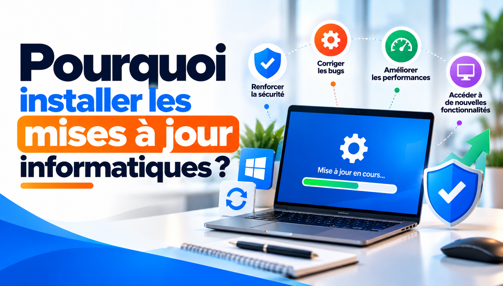 Pourquoi installer les mises à jour informatiques
