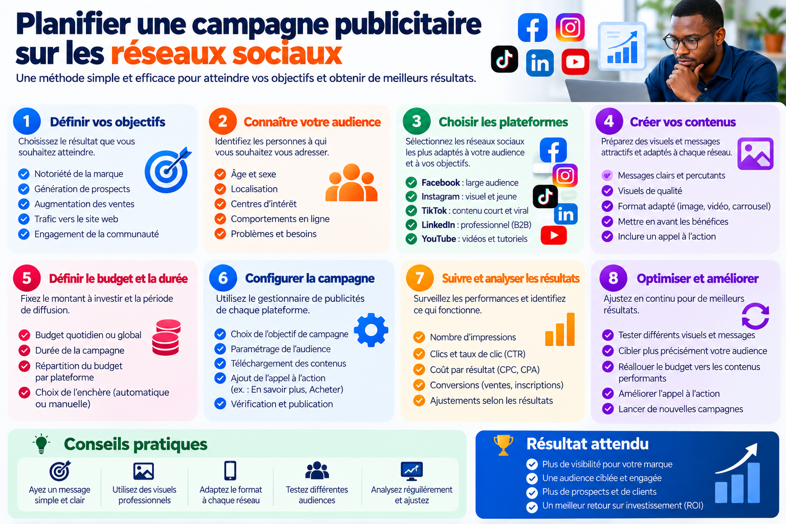 Planifier une campagne publicitaire sur les réseaux sociaux
