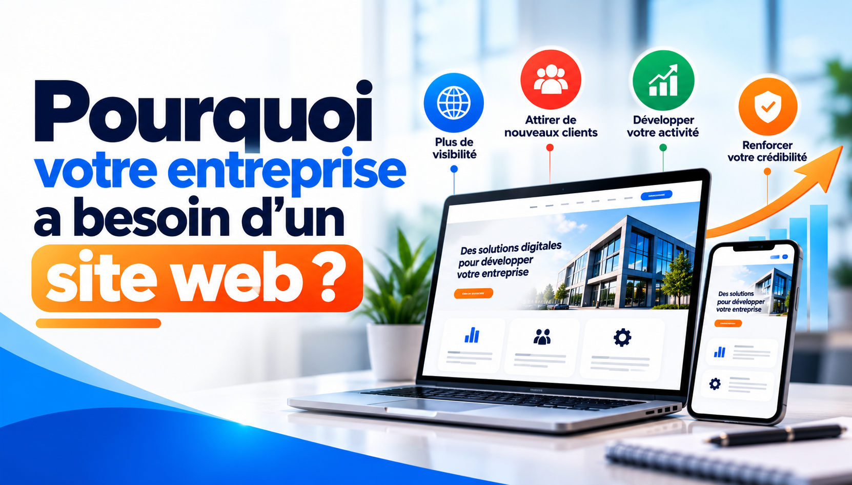 Pourquoi votre entreprise a besoin d’un site web